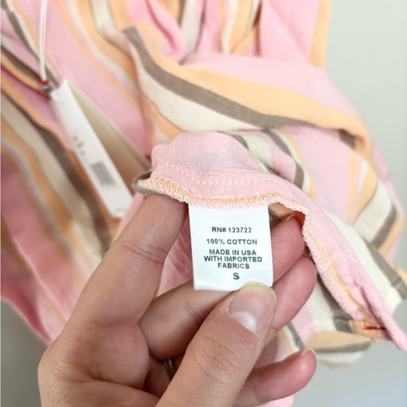 XIRENA Villa Striped Carah Tank size SM new cotton evereve - Picture 4 of 9